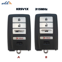 Acura용 플라스틱 스마트 키 쉘 3+1btn KR5V1X