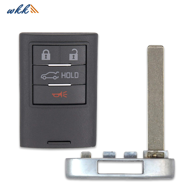 3+1버튼 NBG009768T 2013-2014 캐딜락 ATS용 스마트 자동차 키